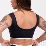 Top Fitness Preto Casuale JuPxt