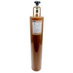 Garrafa Transporte De Gas 3Kg Com Valvula De Seguranca E Manopla R410