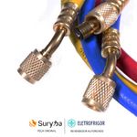 Mangueira Manifold R134a R22 R404A 90cm 1/4 Suryha 80150.004