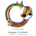 Mangueira Manifold R134a R22 R404A 90cm 1/4 Suryha 80150.004