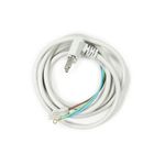 Cabo De Forca Ar Condicionado Janela Universal 7000 A 30000 Btus 1,50M 3X1,5Mm 16A Similar Branco