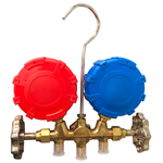 Manifold Gas Analogico Gas R134 R22 R404 R407 Mangueira 90cm Friven CT 536G-B