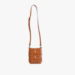 Bolsa Alexia Couro Tressê | Whisky