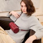 Bolsa Cindy Couro Tressê | Off White