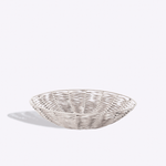 Fruteira Redonda Vietnam Couro 50x13H | Off White