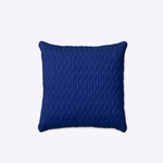 Capa de Almofada B Neoprene Chevron 50x50 | Marinho