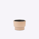 Cachepot Couro 21x29H | Off White