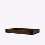 Bandeja Cube M 49x33x5,5h | Cortiça Chruto, Ebony