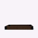 Bandeja Cube M 49x33x5,5h | Cortiça Chruto, Ebony
