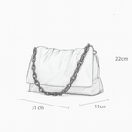Bolsa Rita Couro | Off White