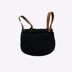 Cesto Corda Náutica 26x15H | Preto