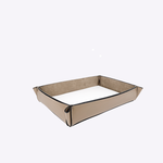Porta Folhas A4 Soleta Sintética 34x25x6h | Taupe