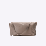 Bolsa Denise Carteiro Couro Tressê Tela | Khaki