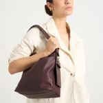 Bolsa Victoria Couro | Açaí
