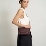Bolsa Paloma Couro | Açaí
