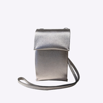Porta Celular Melissa Couro | Pewter