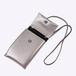 Porta Celular Melissa Couro | Pewter