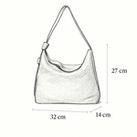 Bolsa Victoria Couro Camurça | Caramelo