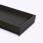 Bandeja Cube Fundo Laqueado 38x23x6h | Musgo