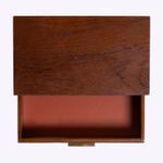 Cômoda com 1 Gaveta 25x15x6h | Imbuia, Conhaque