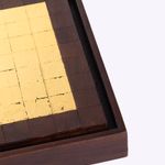 Quadro Mosaico Madeira | Folha de Ouro