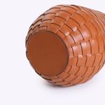 Vaso de Couro Tondo 10x25h | Whisky