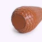 Vaso de Couro Tondo Fino 10x31h | Whisky