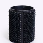 Vaso Acrílico Ouriço 20x30h | Preto