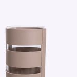 Vaso Acrílico Tiras 10x35h | Areia