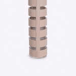 Vaso Acrílico Tiras 10x35h | Areia