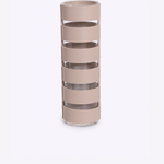 Vaso Acrílico Tiras 10x35h | Areia