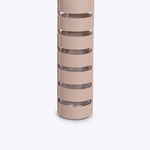 Vaso Acrílico Tiras 10x40h | Areia