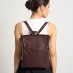 Mochila Isadora Couro | Preto