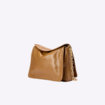 Bolsa Mini Marcela Crossbody Couro | Legno, Ouro