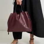 Bolsa Eliana Grande Couro | Chesnut