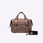 Bolsa Mini Lívia Tecido Tecnológico | Cimento, Preto