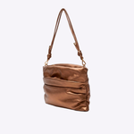 Bolsa Clutch Mariana Couro | Ouro Velho