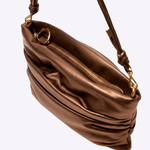 Bolsa Clutch Mariana Couro | Ouro Velho