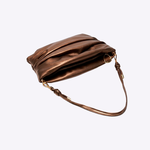 Bolsa Clutch Mariana Couro | Ouro Velho