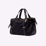 Bolsa Lívia Tecido Tecnológico | Preto, Ouro