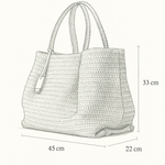 Bolsa Heritage Couro Tressê | Chocolate