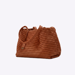 Bolsa Mini Heritage Couro Tressê | Chocolate