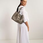 Bolsa Mini Heritage Couro Tressê | Chocolate