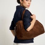 Bolsa Janaina Couro Camurça | Choco