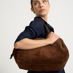 Bolsa Janaina Couro Camurça | Choco
