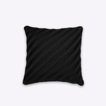 Capa de Almofada Neoprene Mosaico Duplo 50x50 | Preto