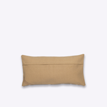 Capa de Almofada Juta 50x25 | Preto, Bege