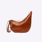 Bolsa Renata Couro Tressê | Whisky