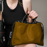 Bolsa Eliana Média Couro | Grigio, Preto