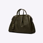Bolsa Inês Couro Tressê | Militar